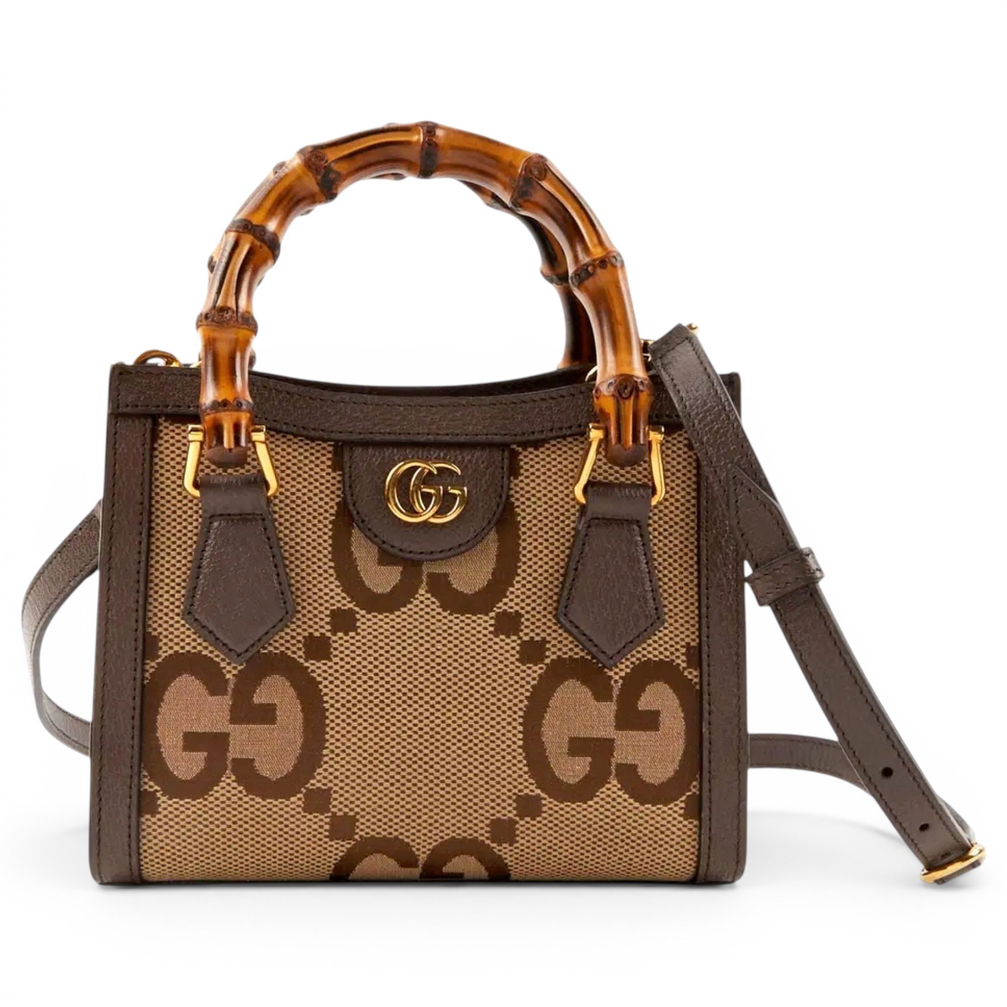 Diana Bamboo leather tote