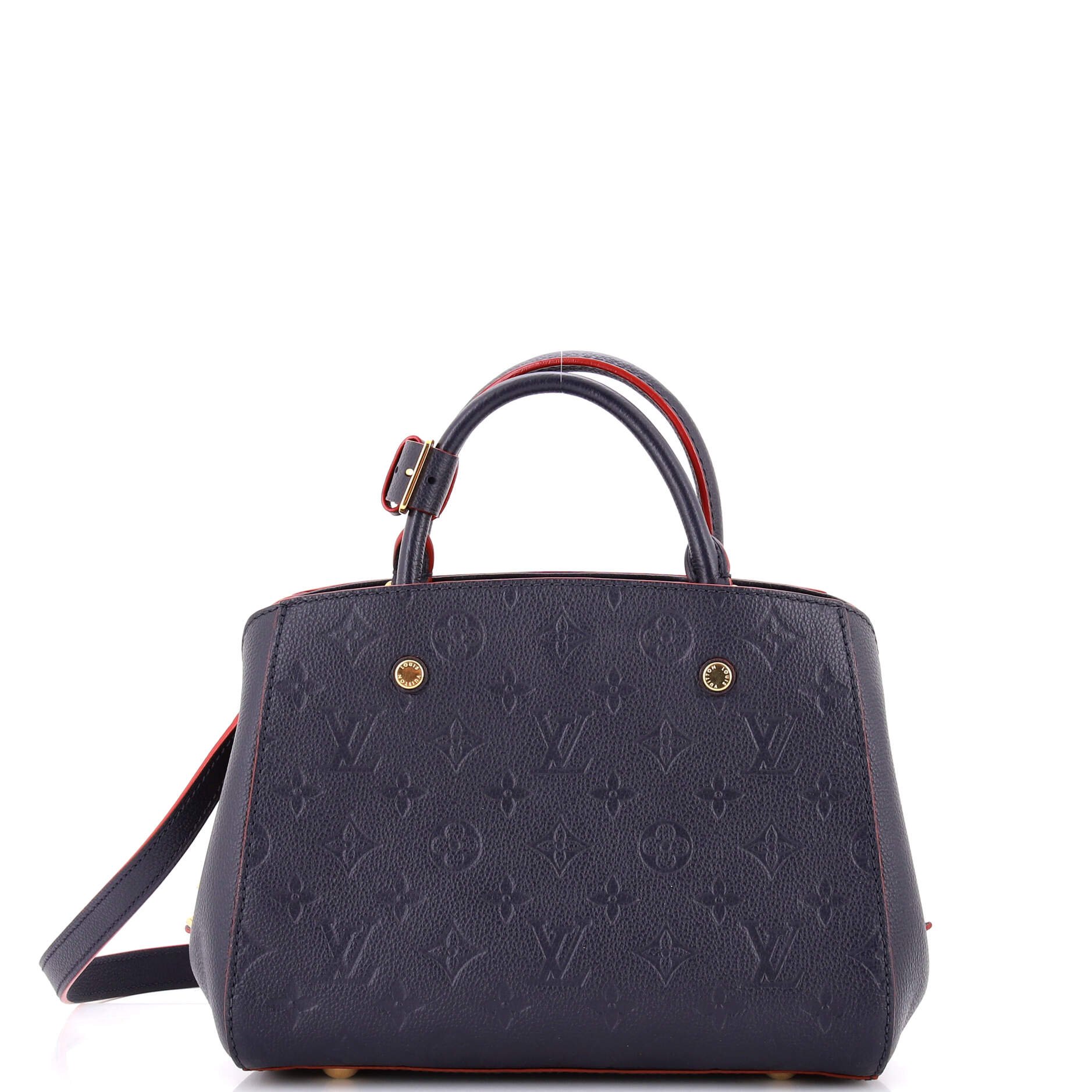 Louis Vuitton Montaigne Handbag Monogram Empreinte Leather BB