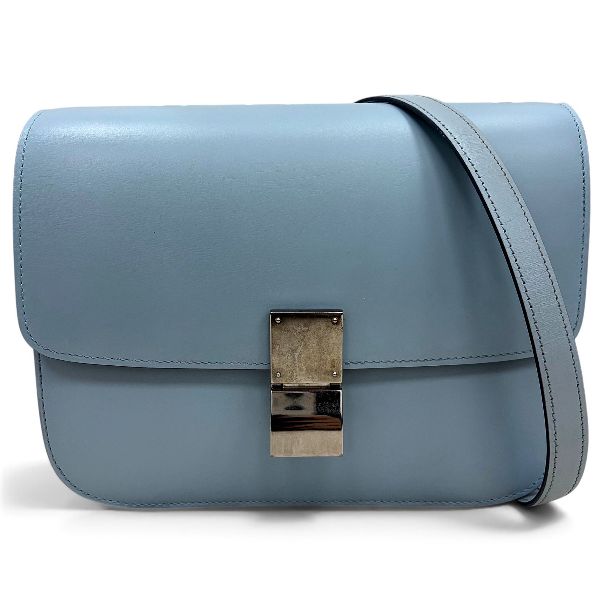 Classic leather handbag