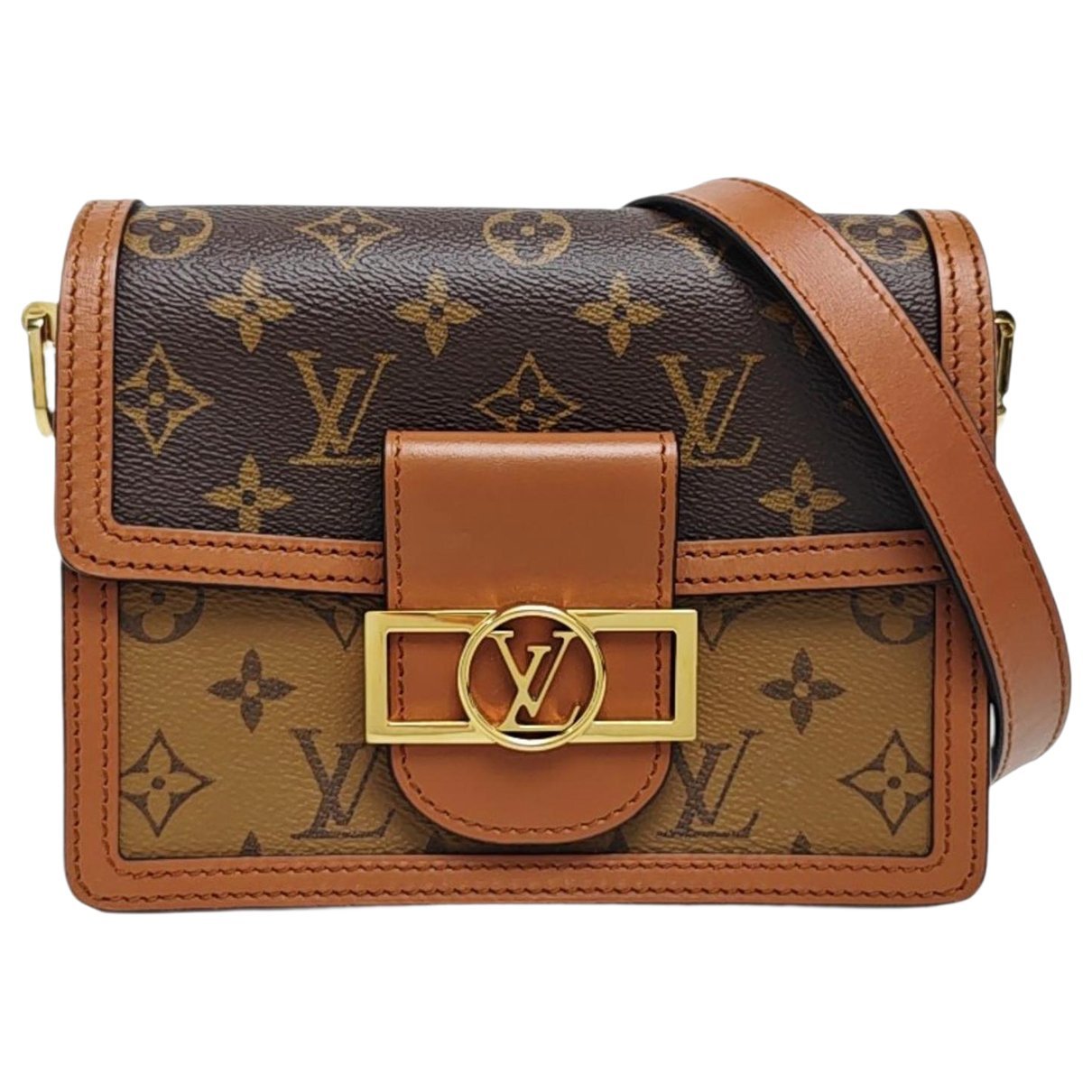 Dauphine leather mini bag