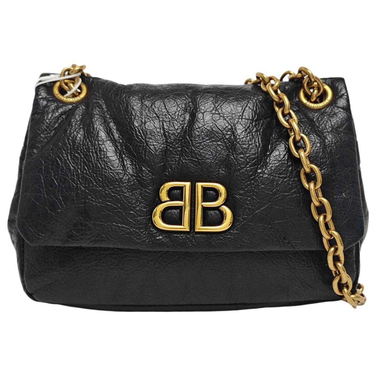Balenciaga BB chain leather crossbody bag