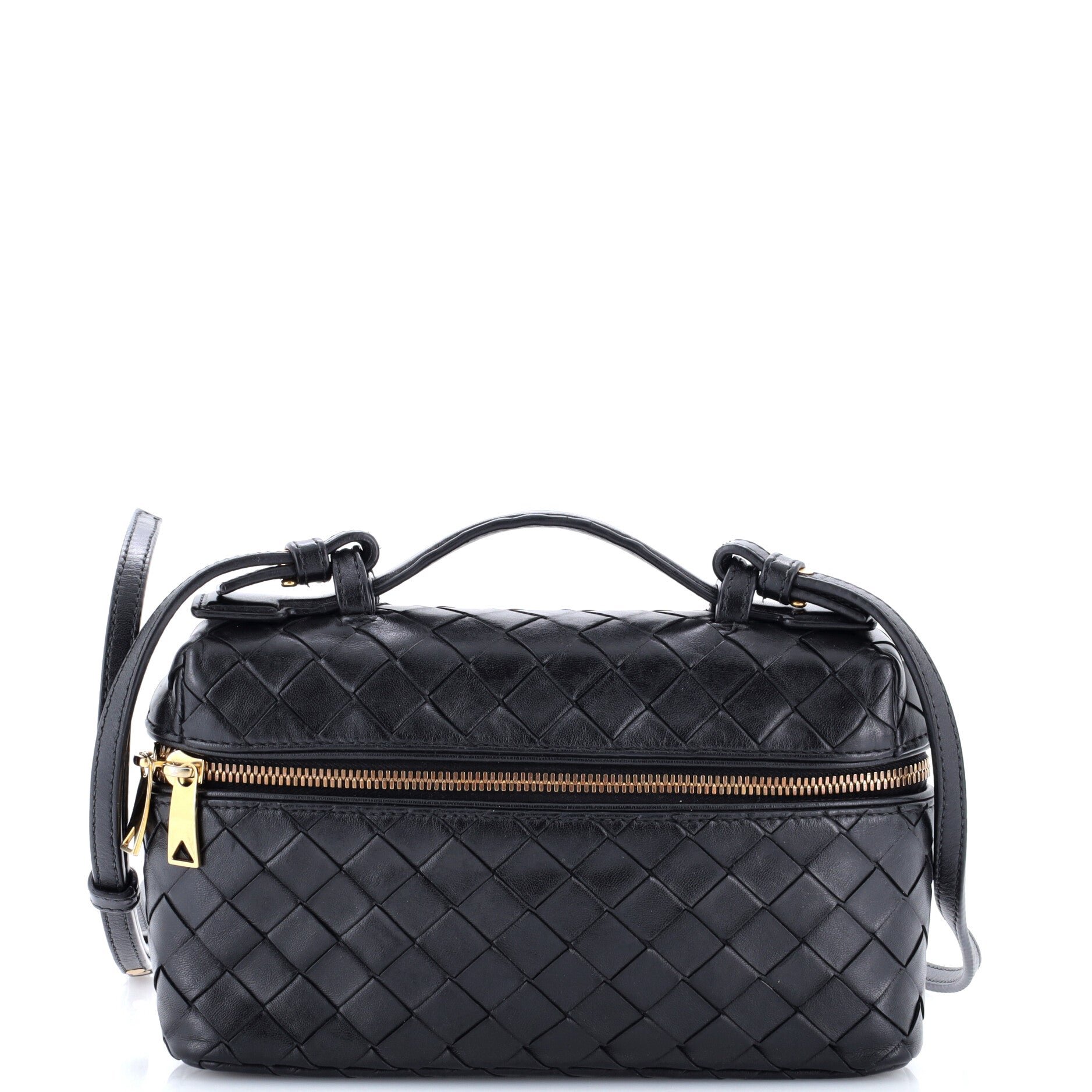 Bang Bang Vanity Case Intrecciato Leather