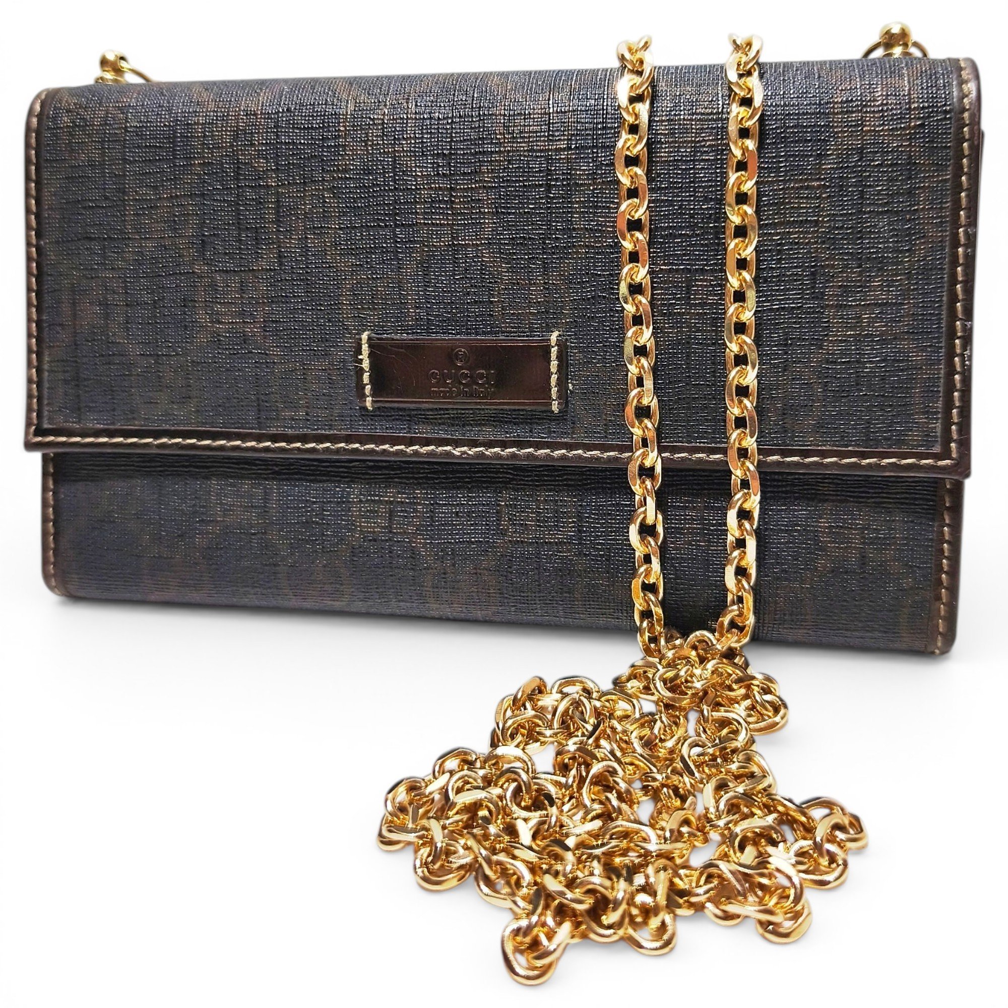 Leather crossbody bag