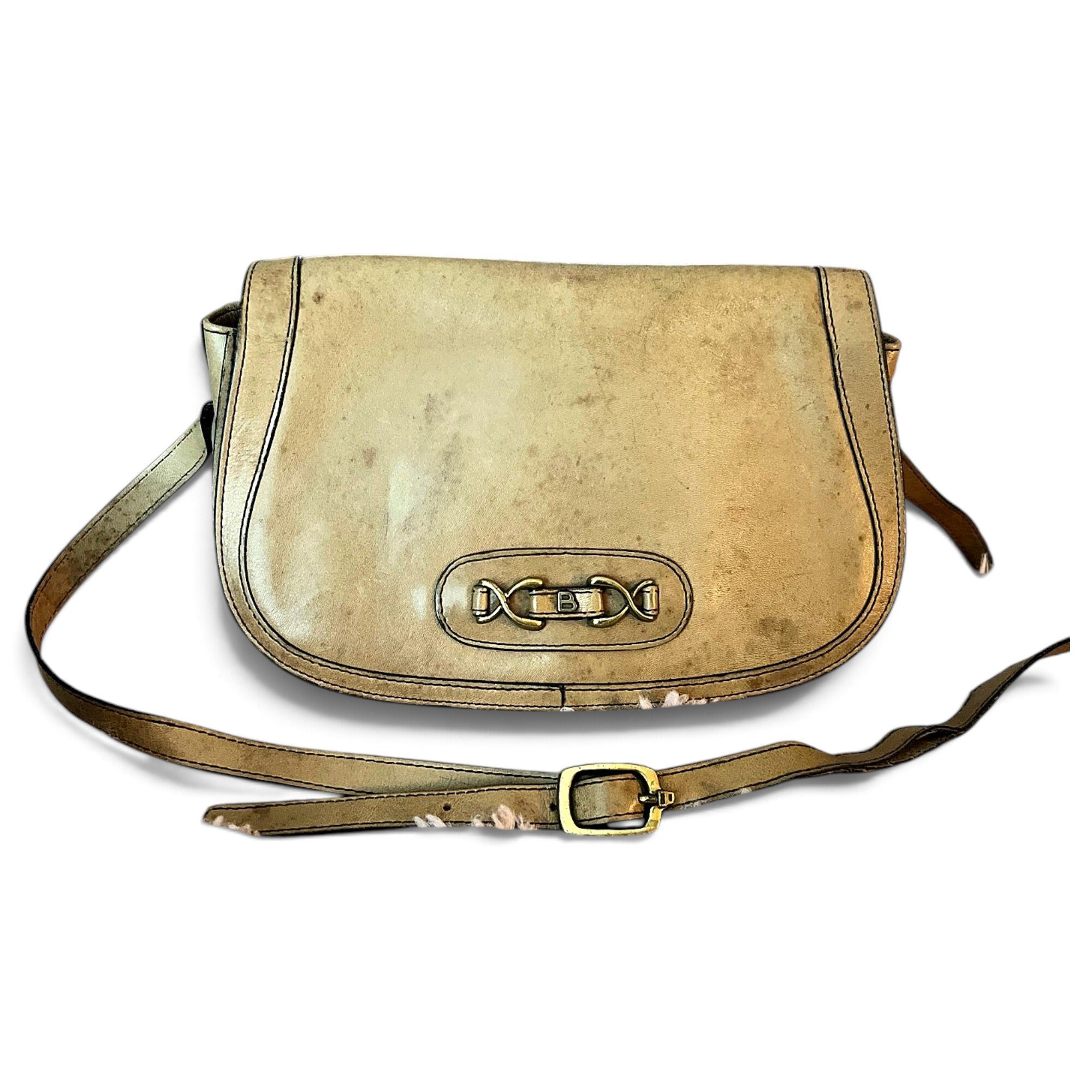 Leather crossbody bag