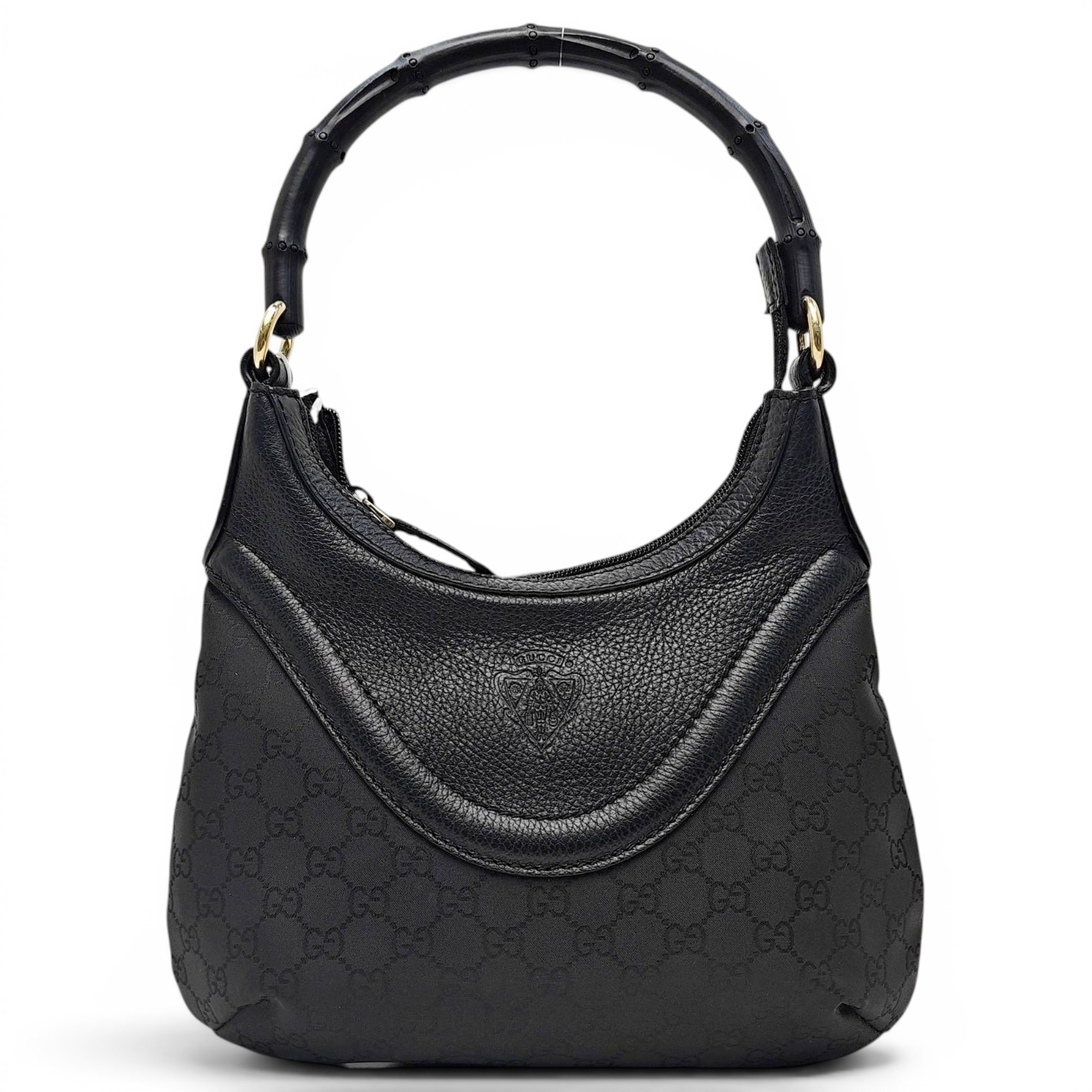 Bamboo Top Handle cloth handbag