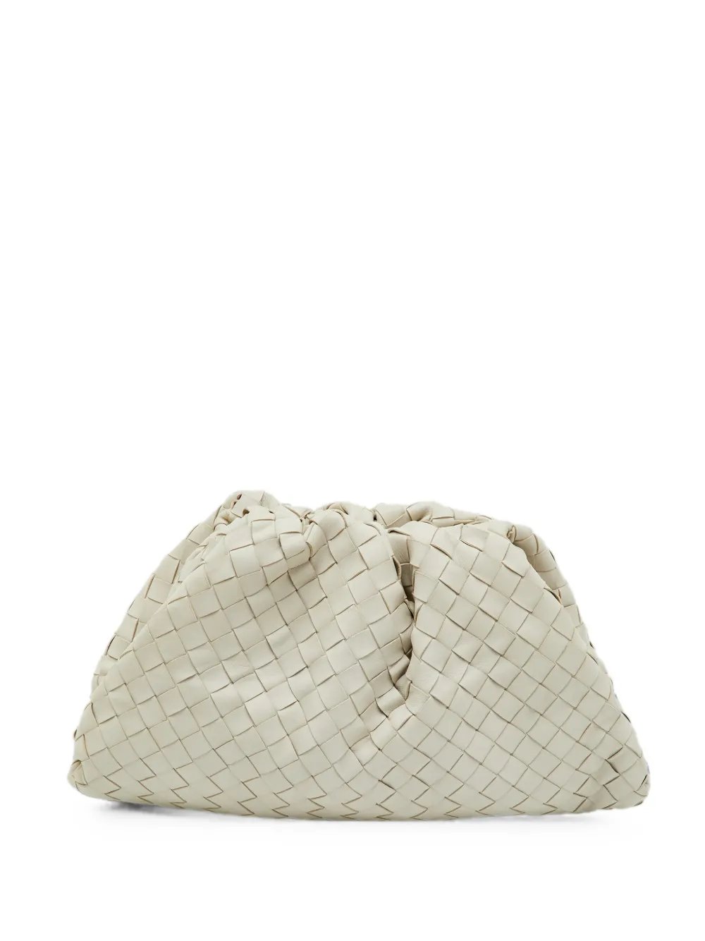 The Oversized Intrecciato clutch bag