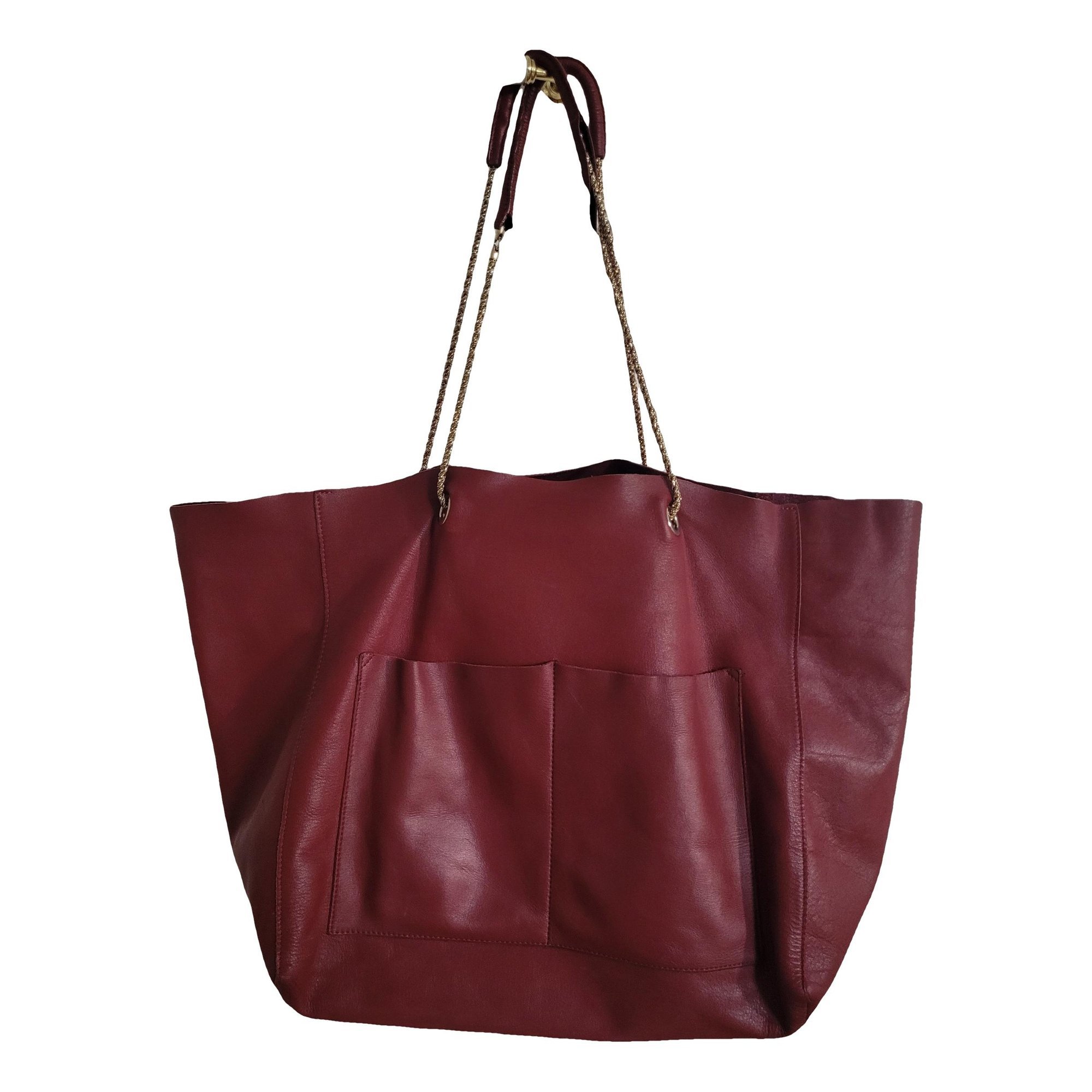 Gaby leather tote