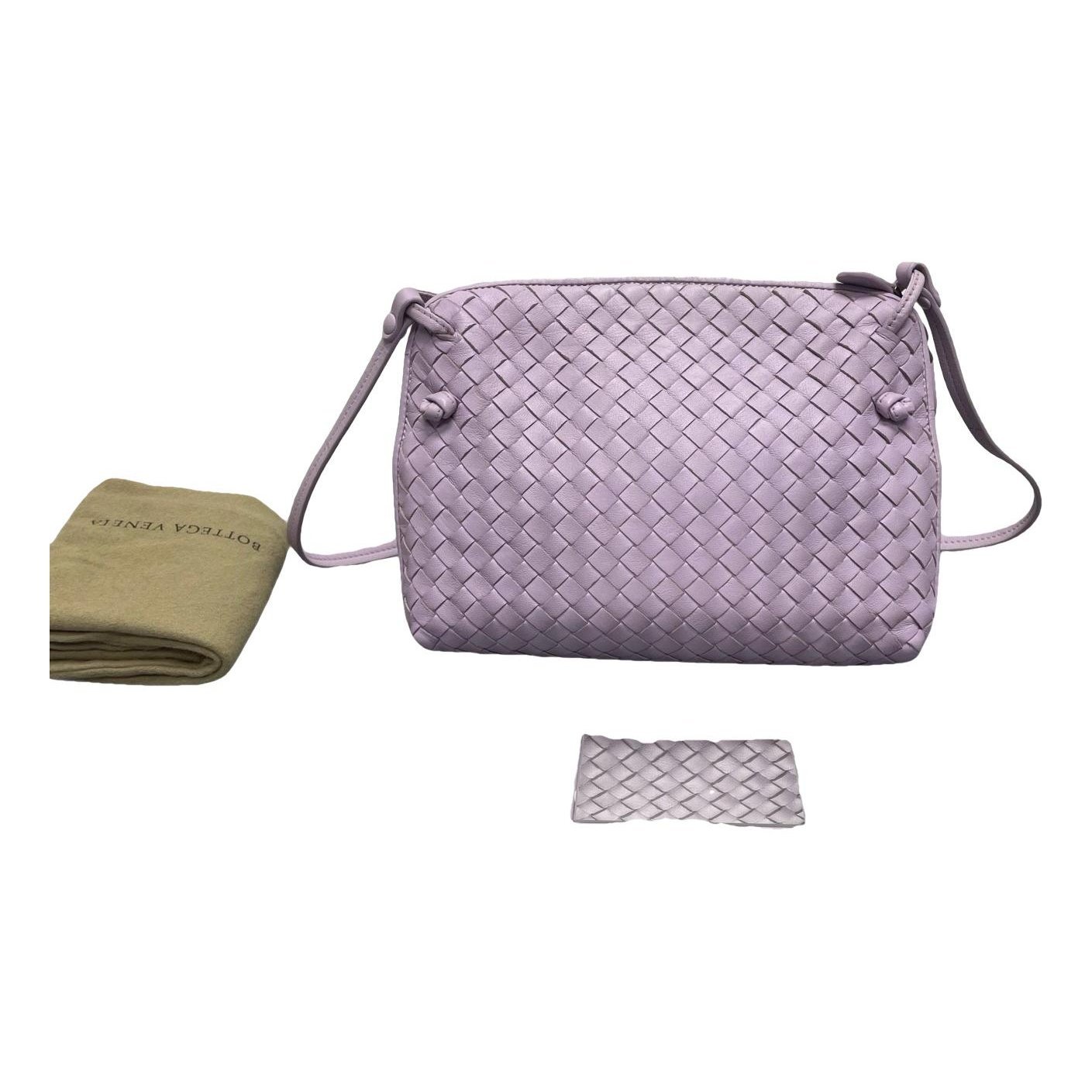 Loop leather crossbody bag