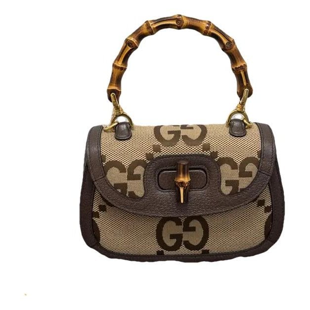 Convertible Bamboo Top Handle cloth handbag