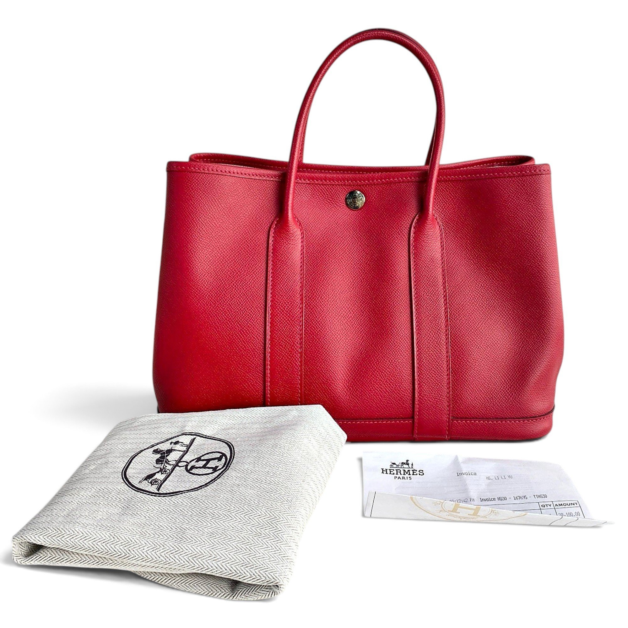 Garden Party leather tote