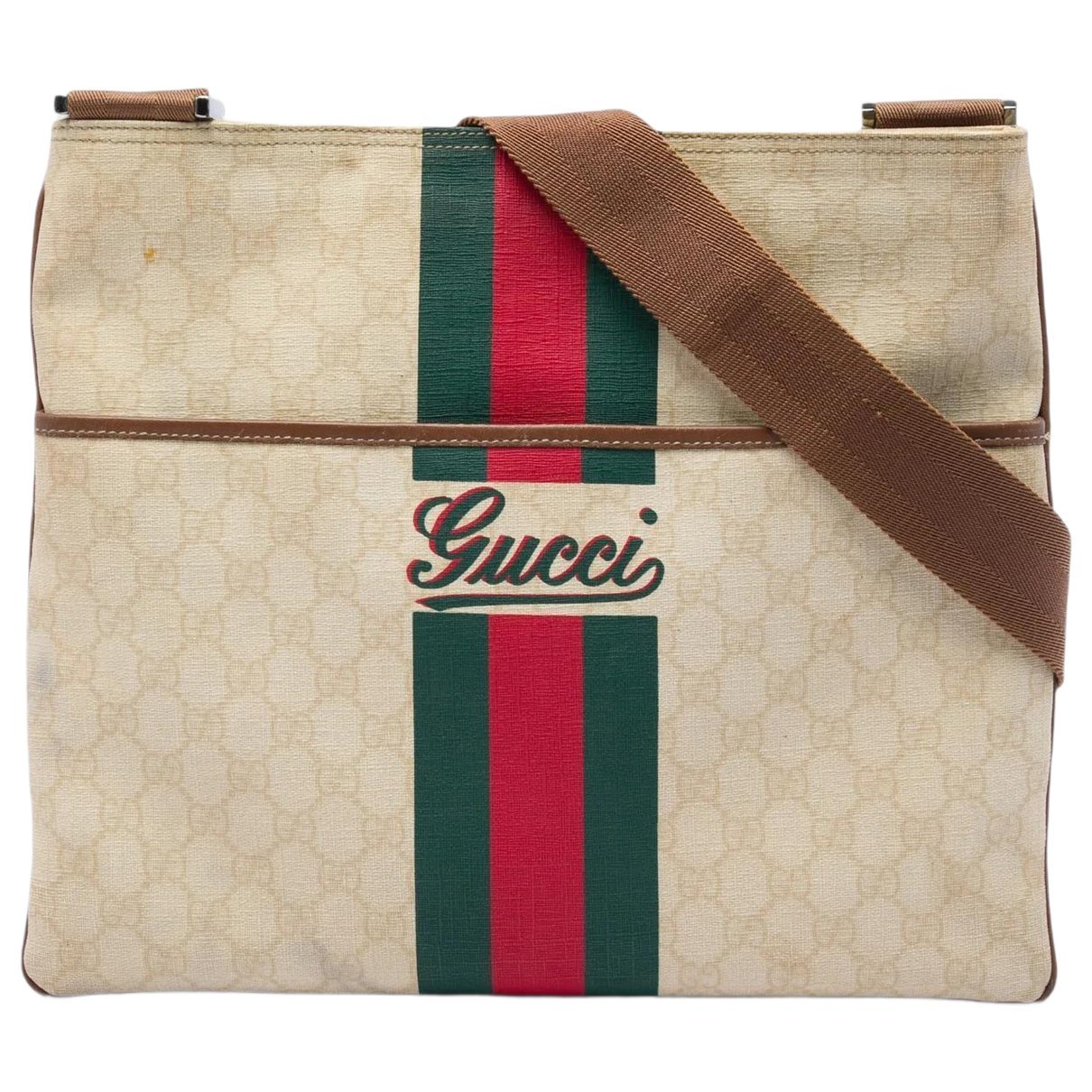 Gucci B cloth crossbody bag