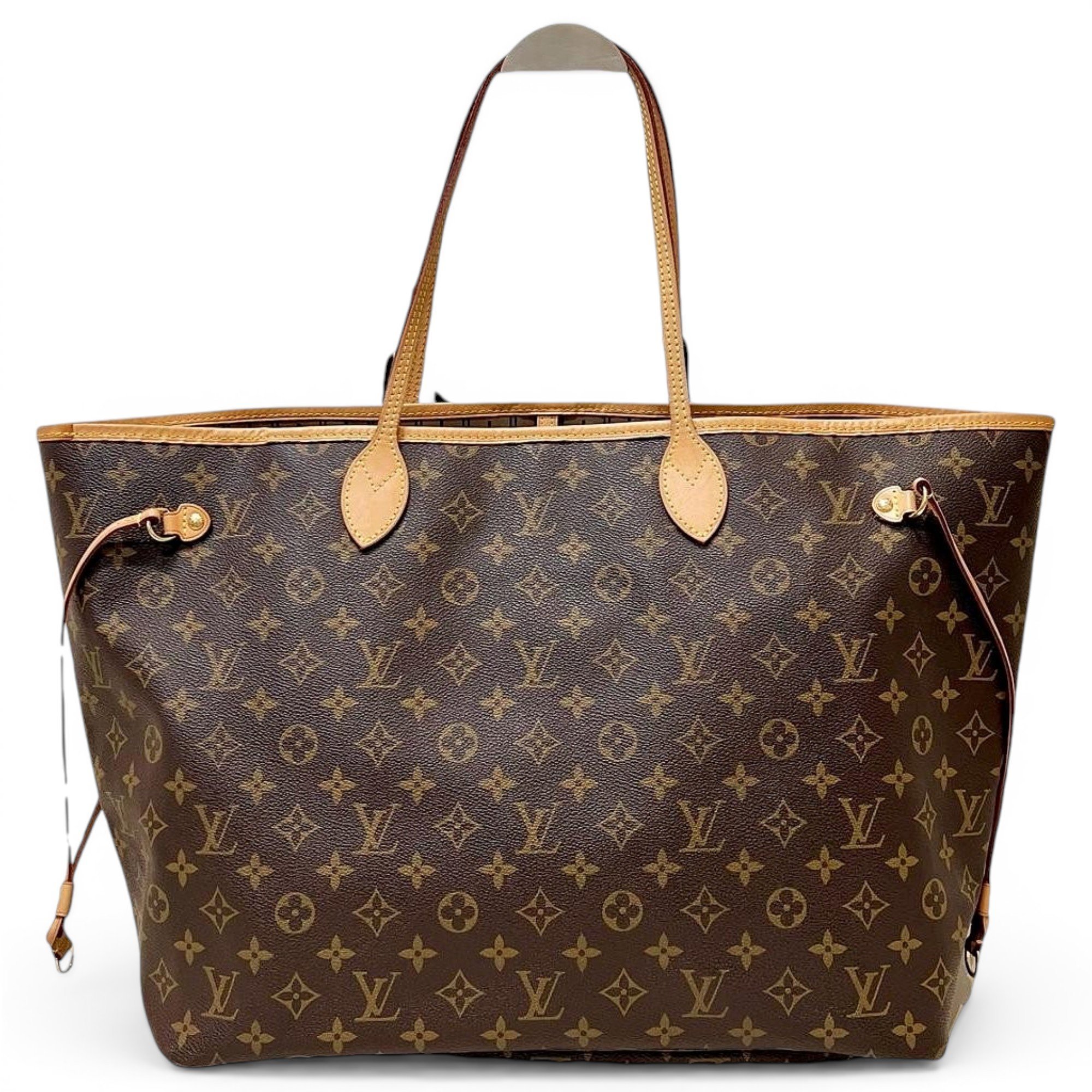 Neverfull leather handbag