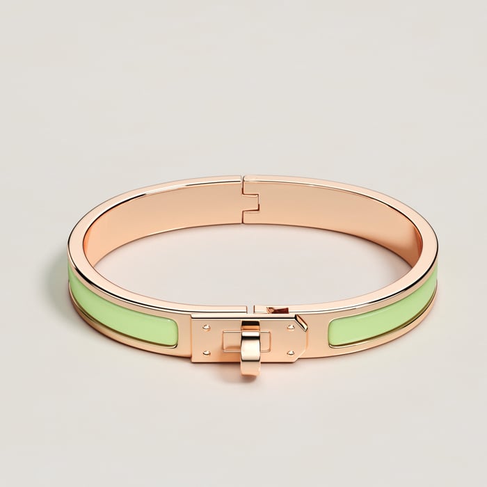 Vert Amande Mini Clic Kelly Bracelet