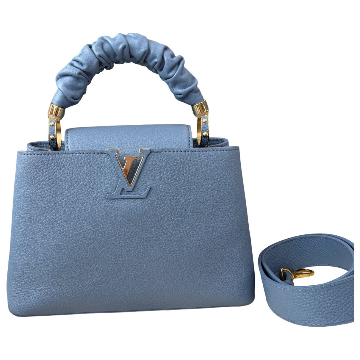 Capucines leather handbag