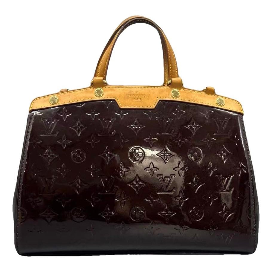 Bréa patent leather handbag