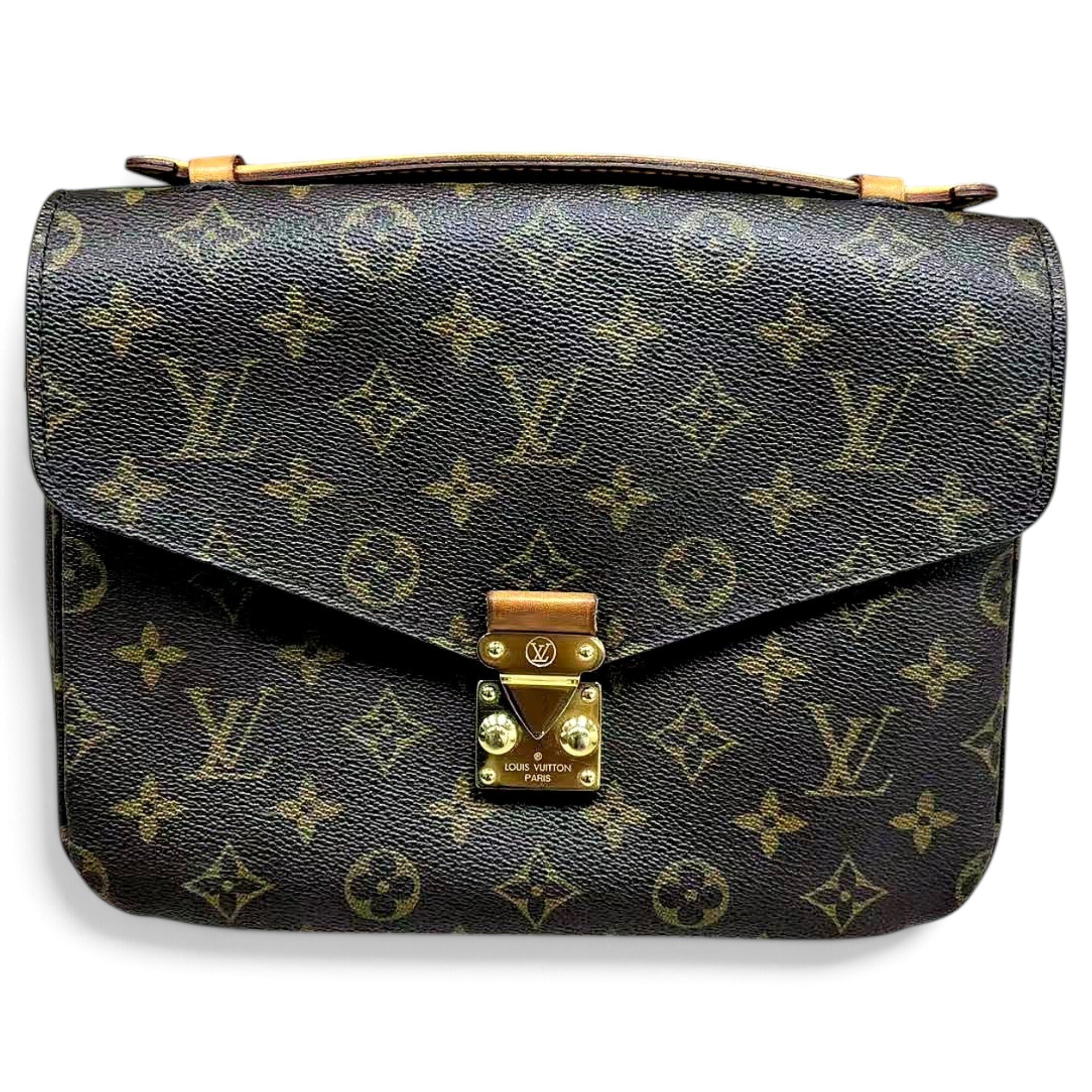 Metis leather handbag
