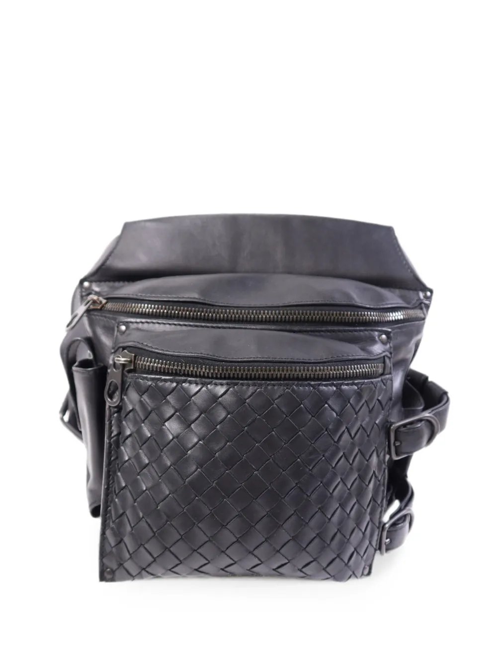 Intrecciato belt bag