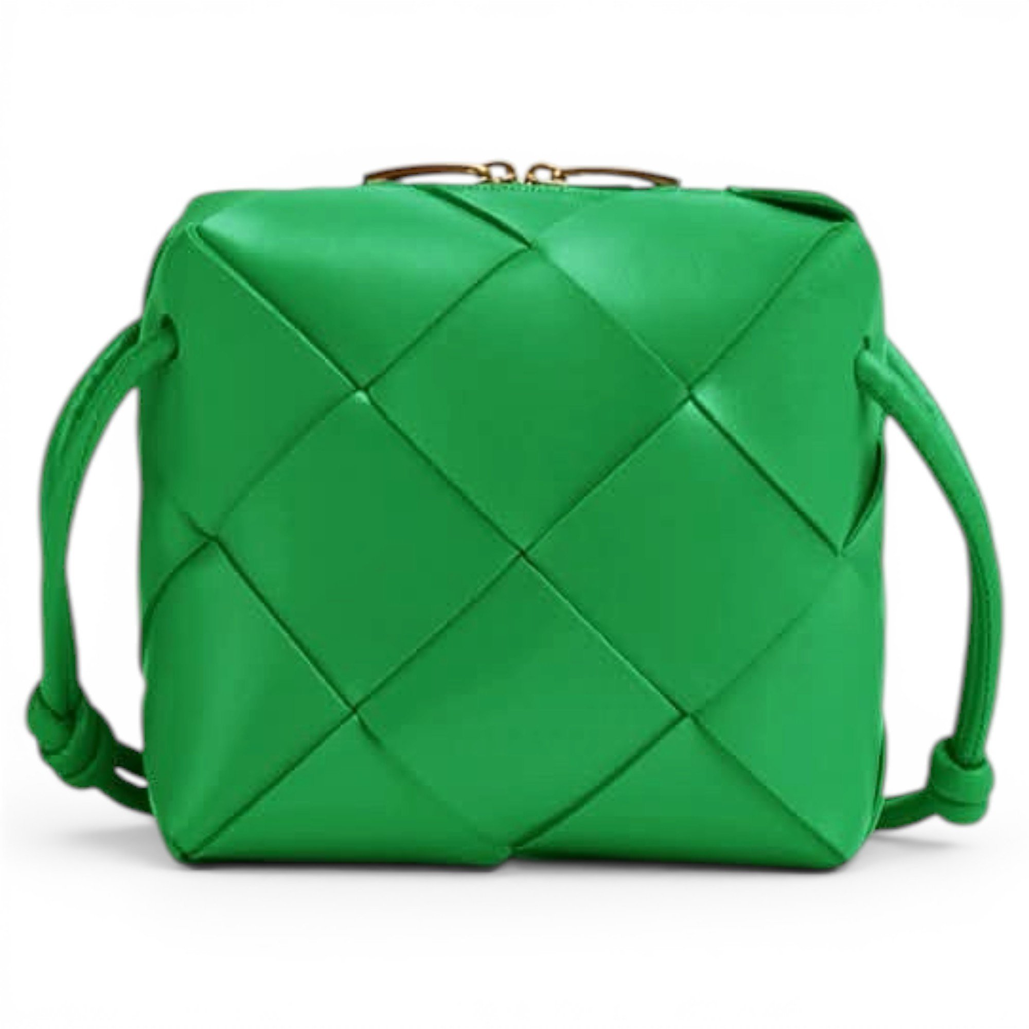 Cassette leather crossbody bag