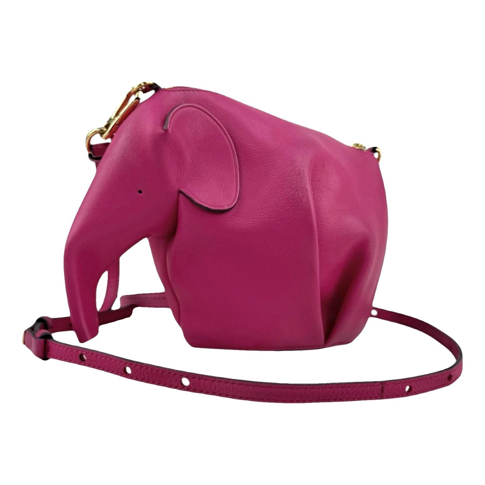 Animals leather crossbody bag