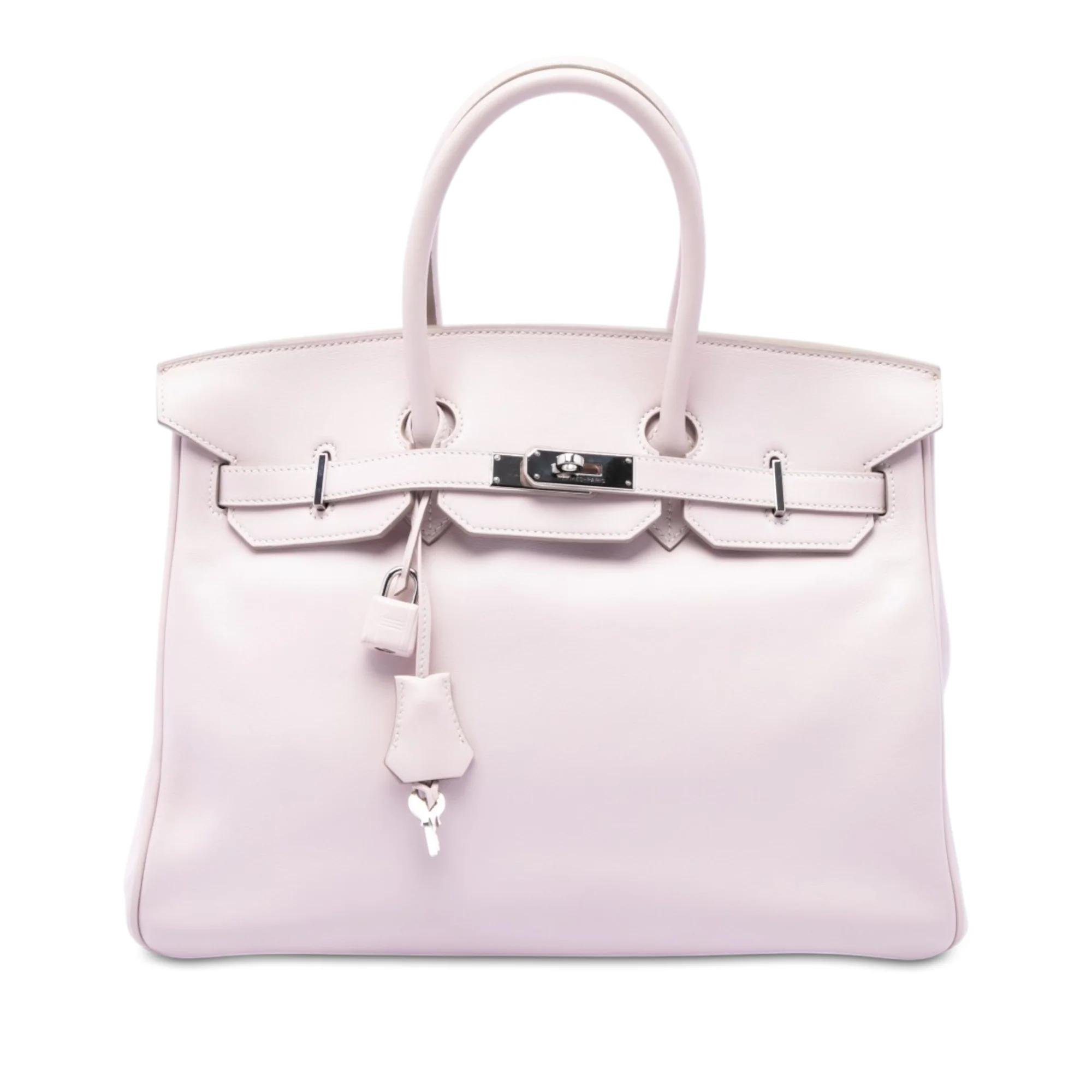 Birkin Shoulder pony-style calfskin handbag