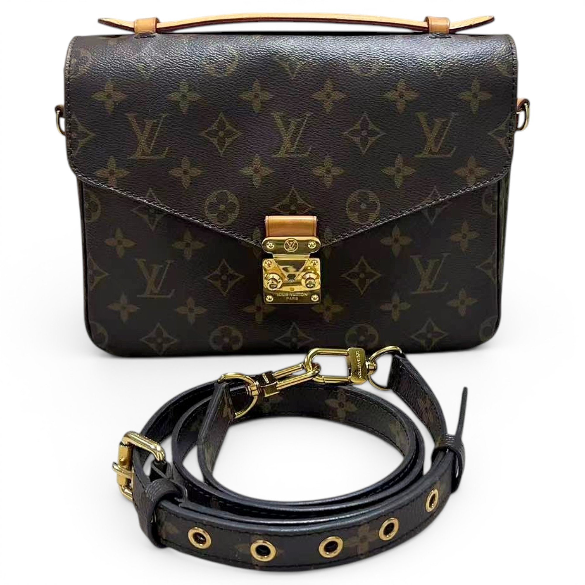 Metis leather handbag