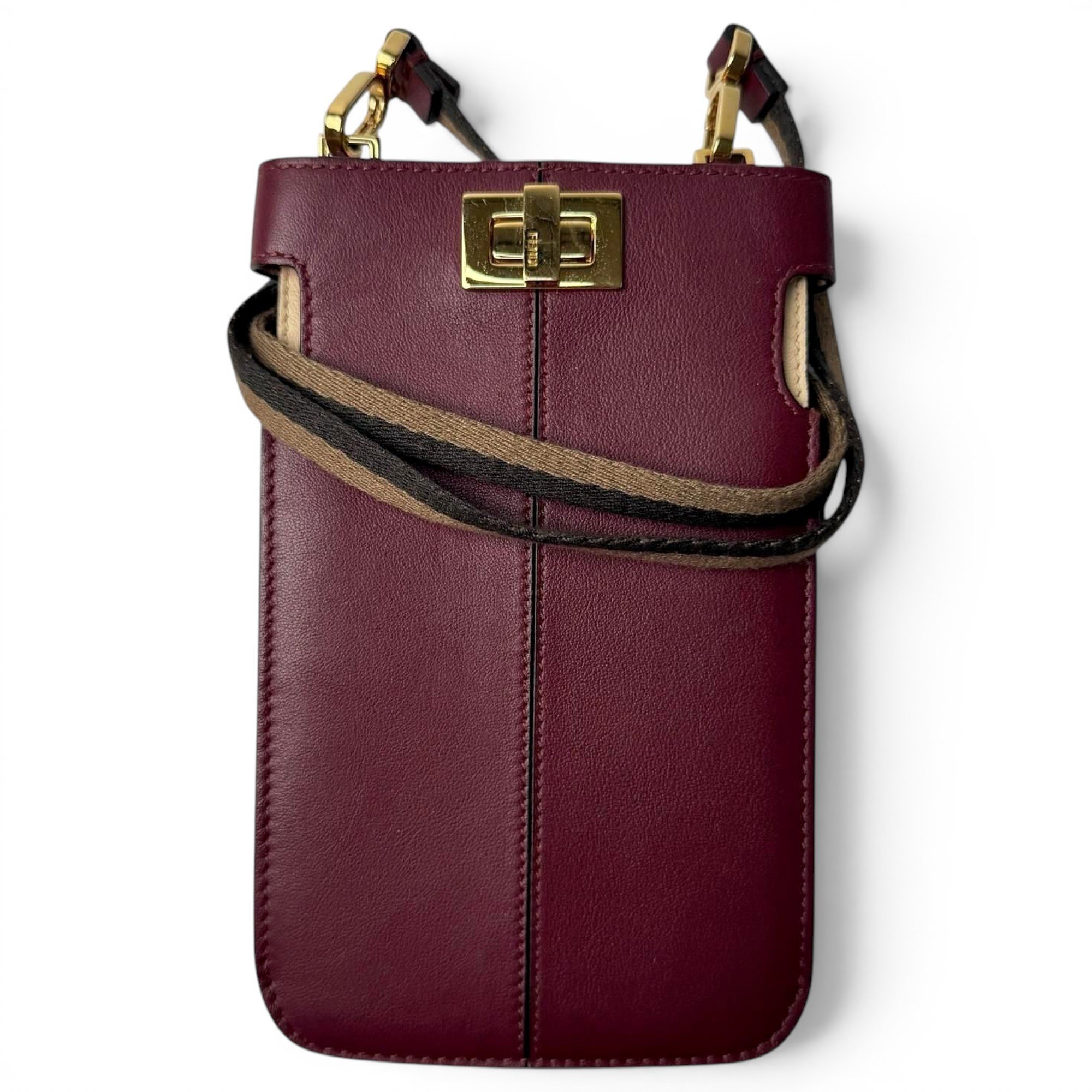 Peekaboo leather mini bag