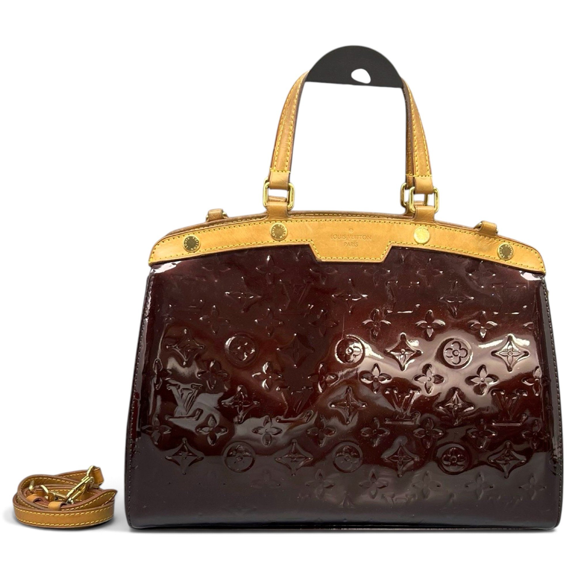Wilshire patent leather tote