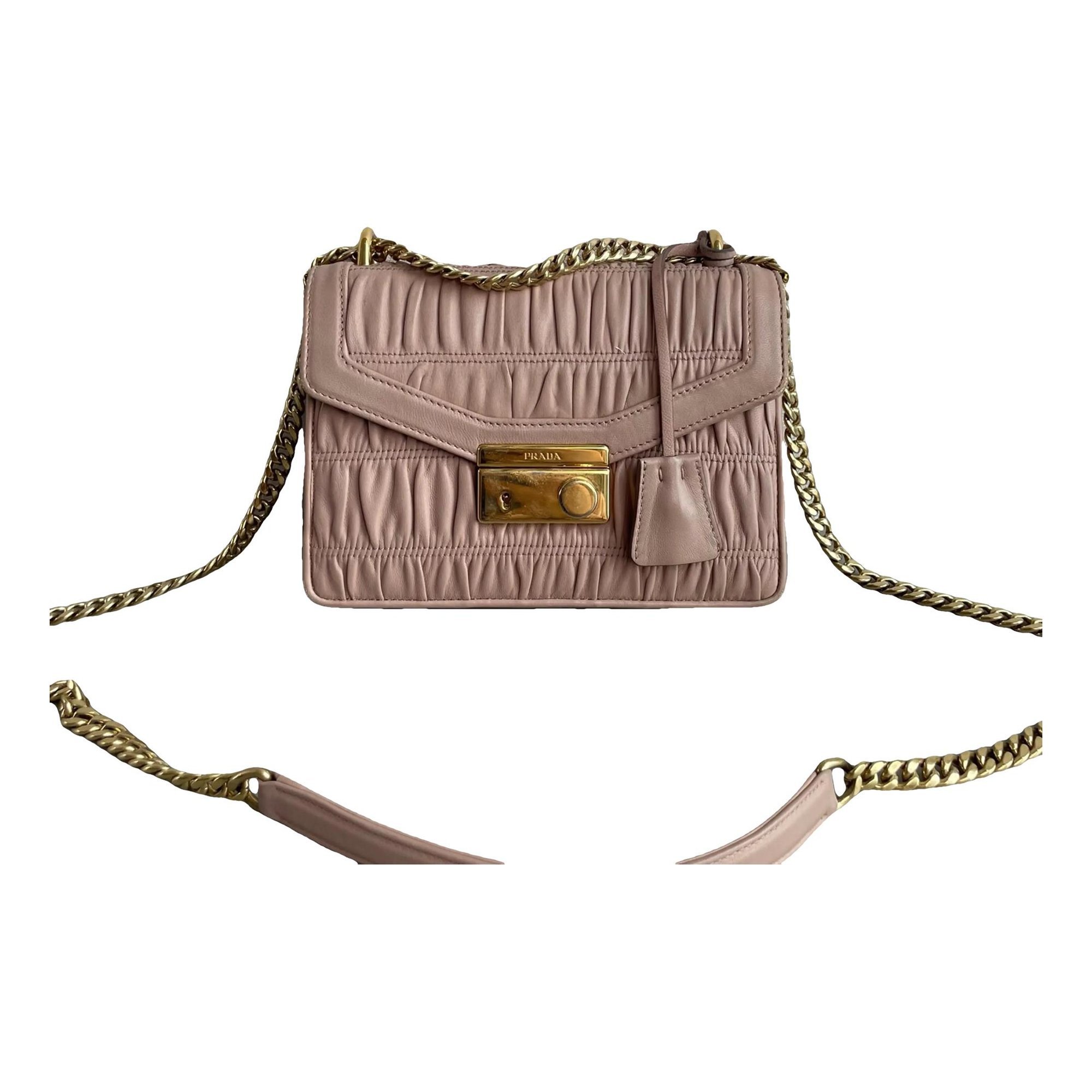 Sound leather crossbody bag