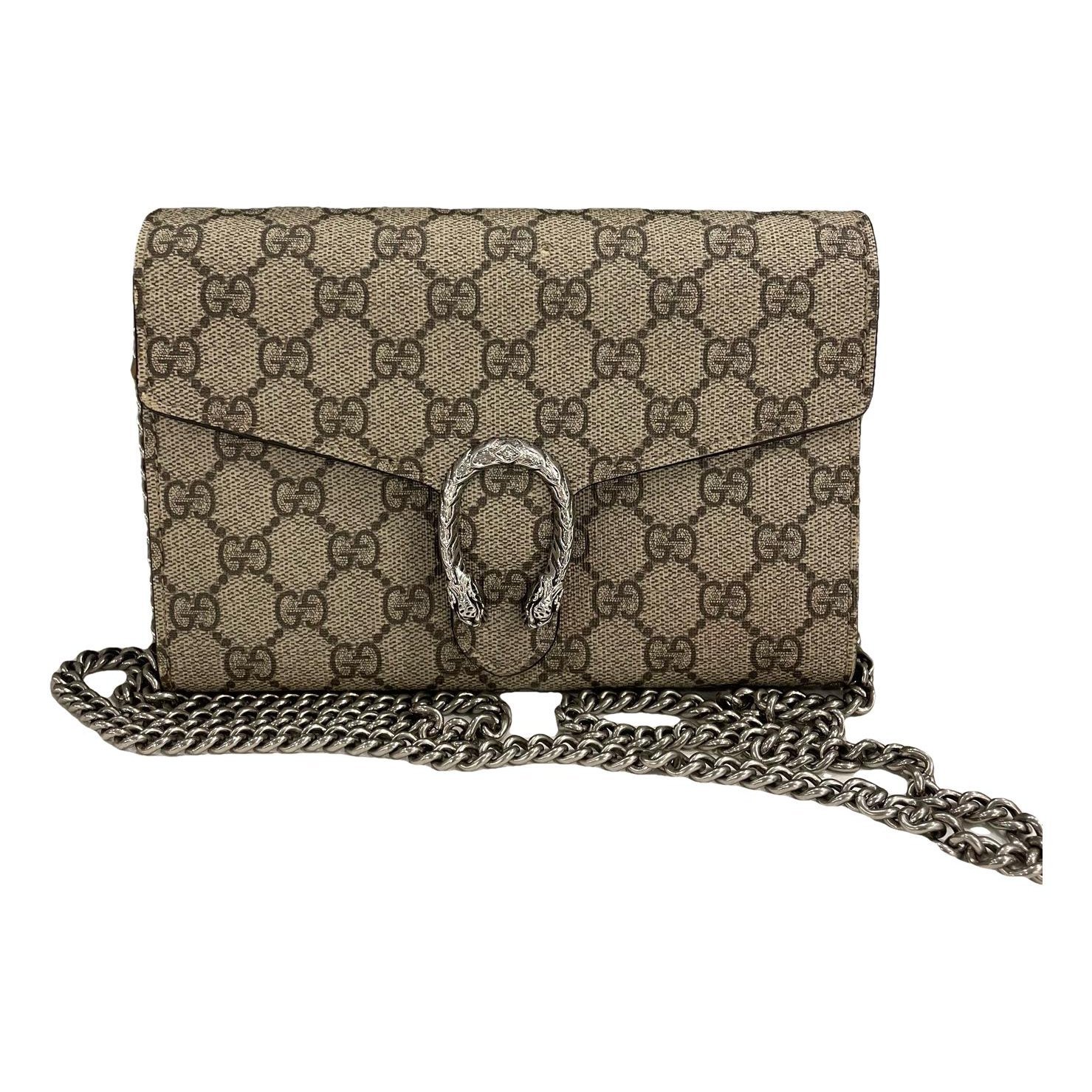 Dionysus Chain Wallet leather handbag