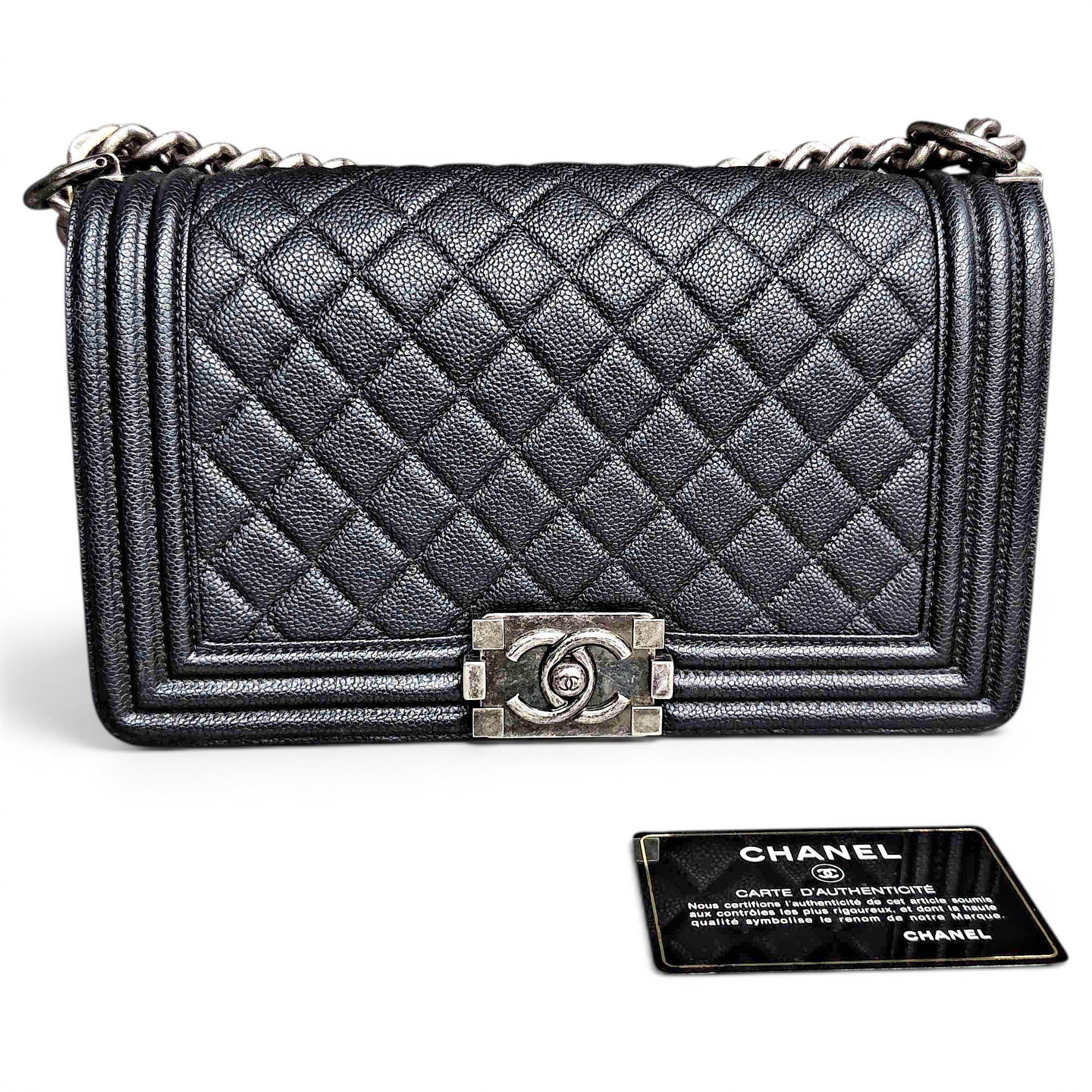 Boy leather handbag