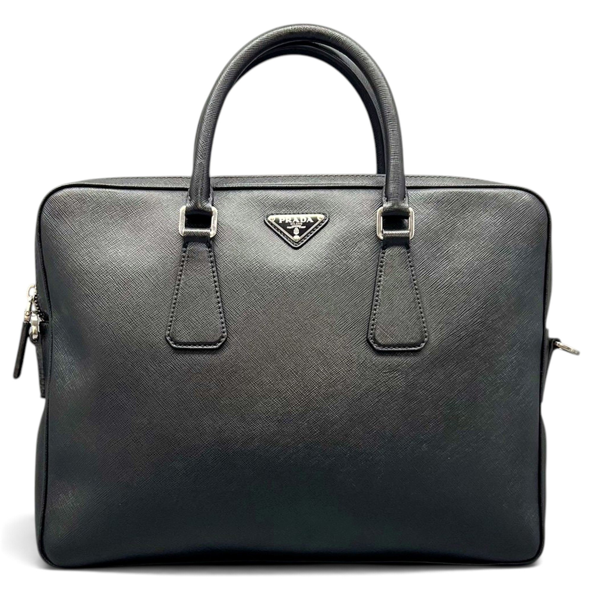 Leather handbag