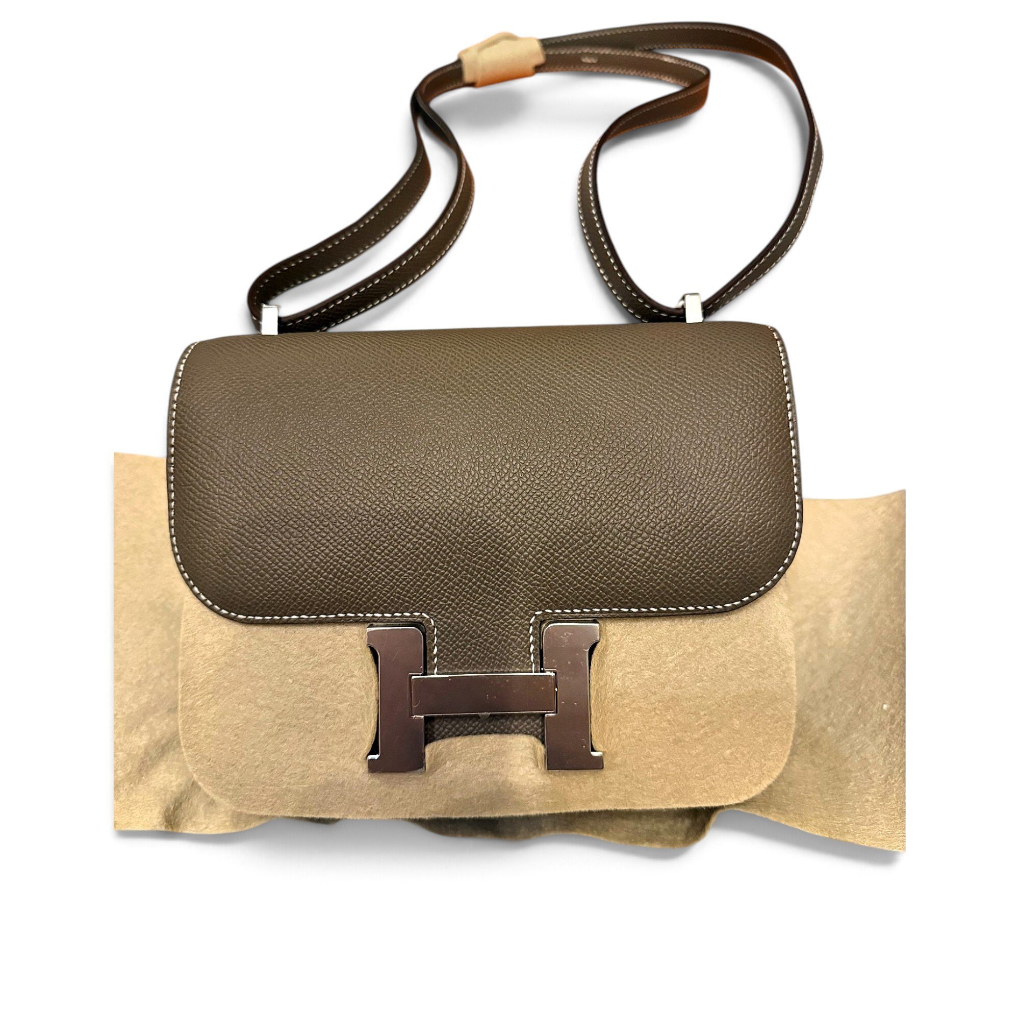 Constance leather handbag