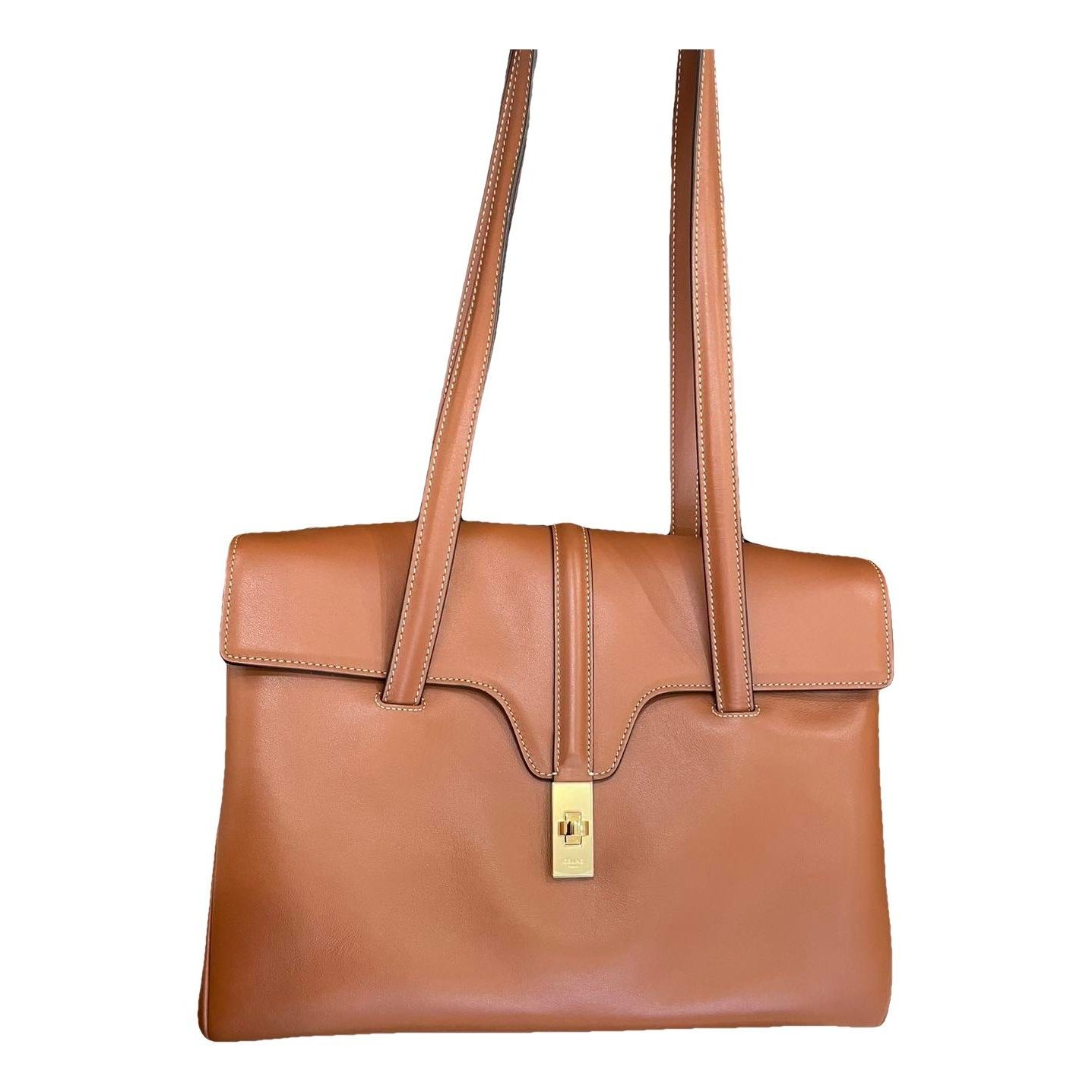 Sac 16 leather handbag