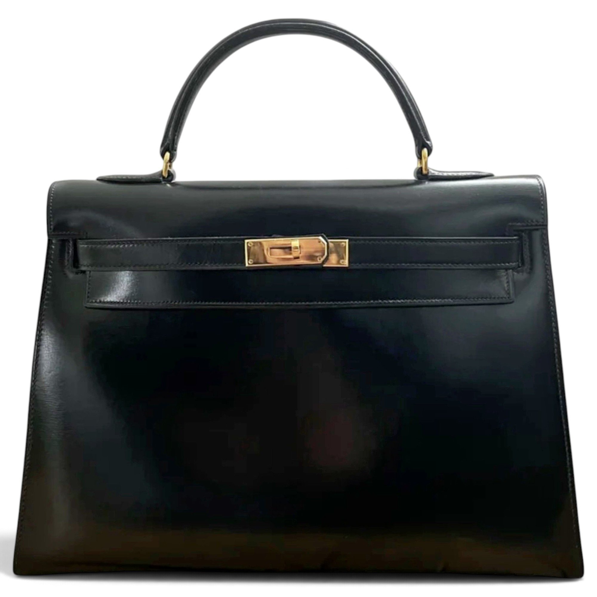 Kelly 32 leather handbag