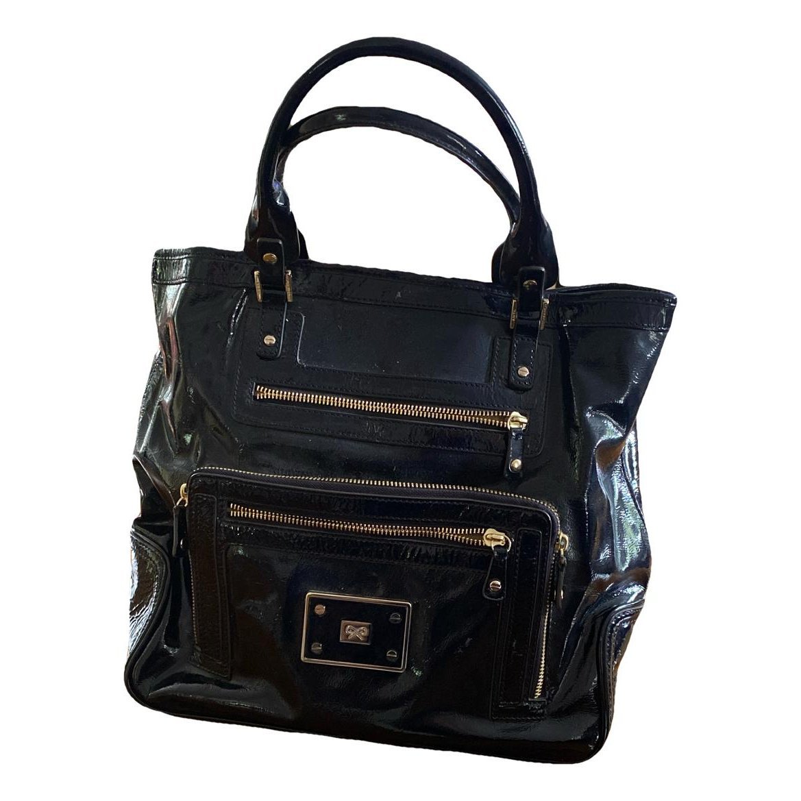 Anya Hindmarch Patent leather tote