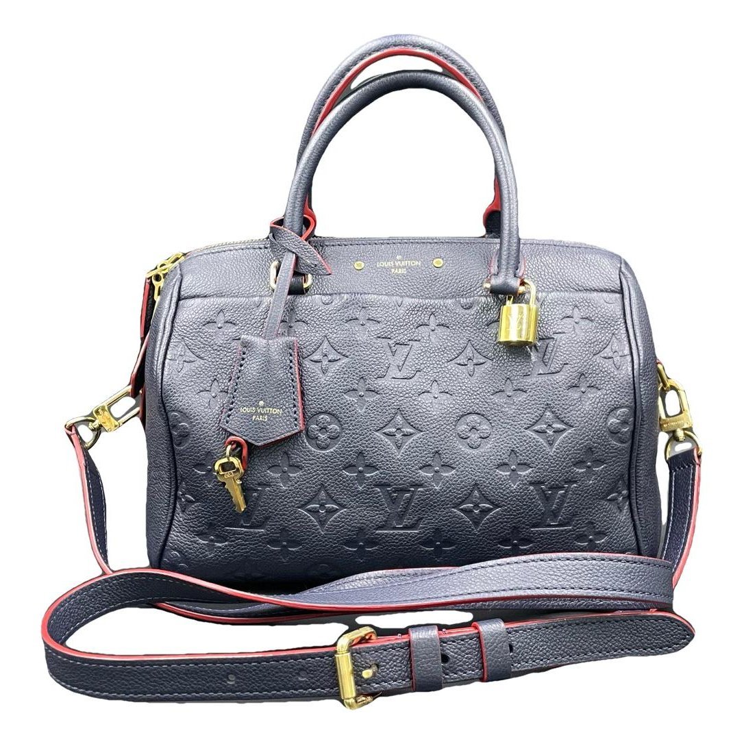 Speedy leather handbag