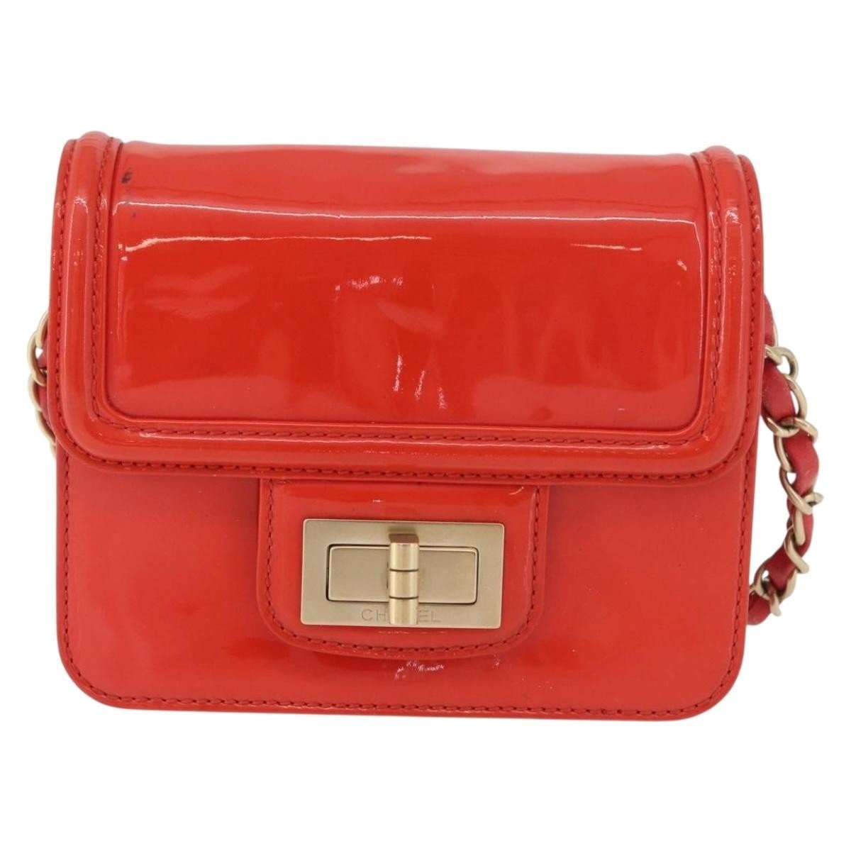 2.55 patent leather handbag