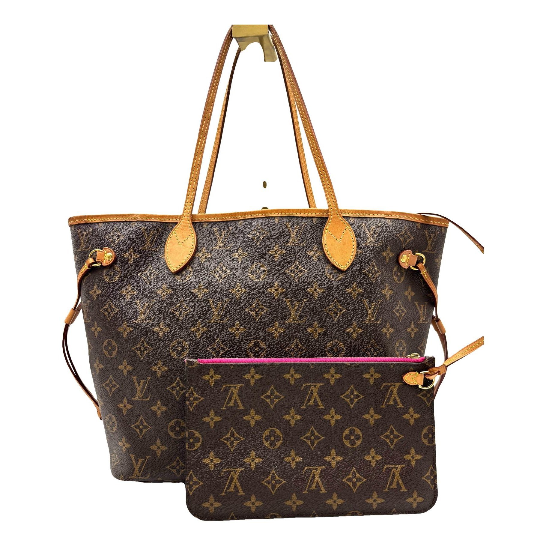Neverfull leather handbag