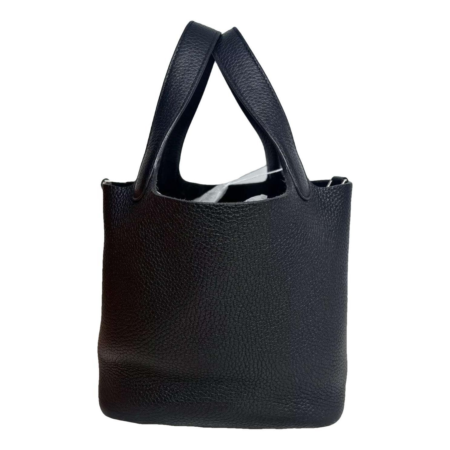 Picotin leather handbag