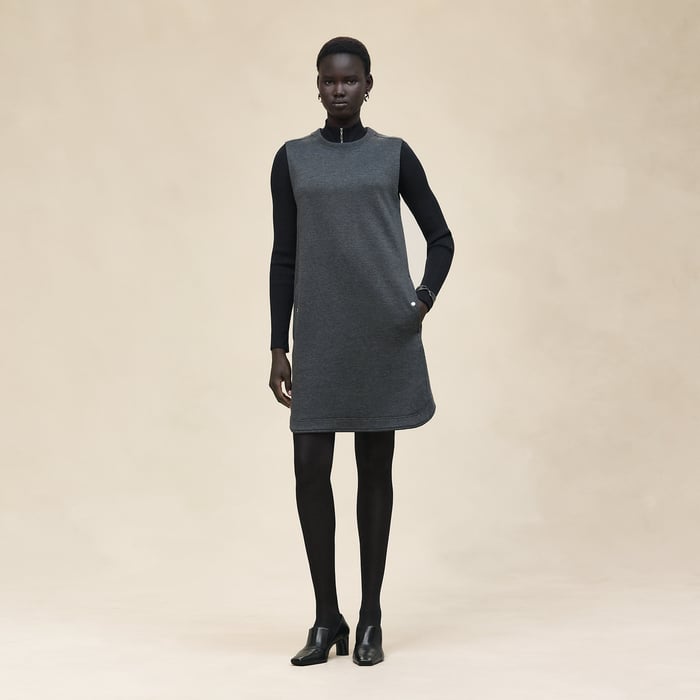 Gris Obscur Sleeveless Dress