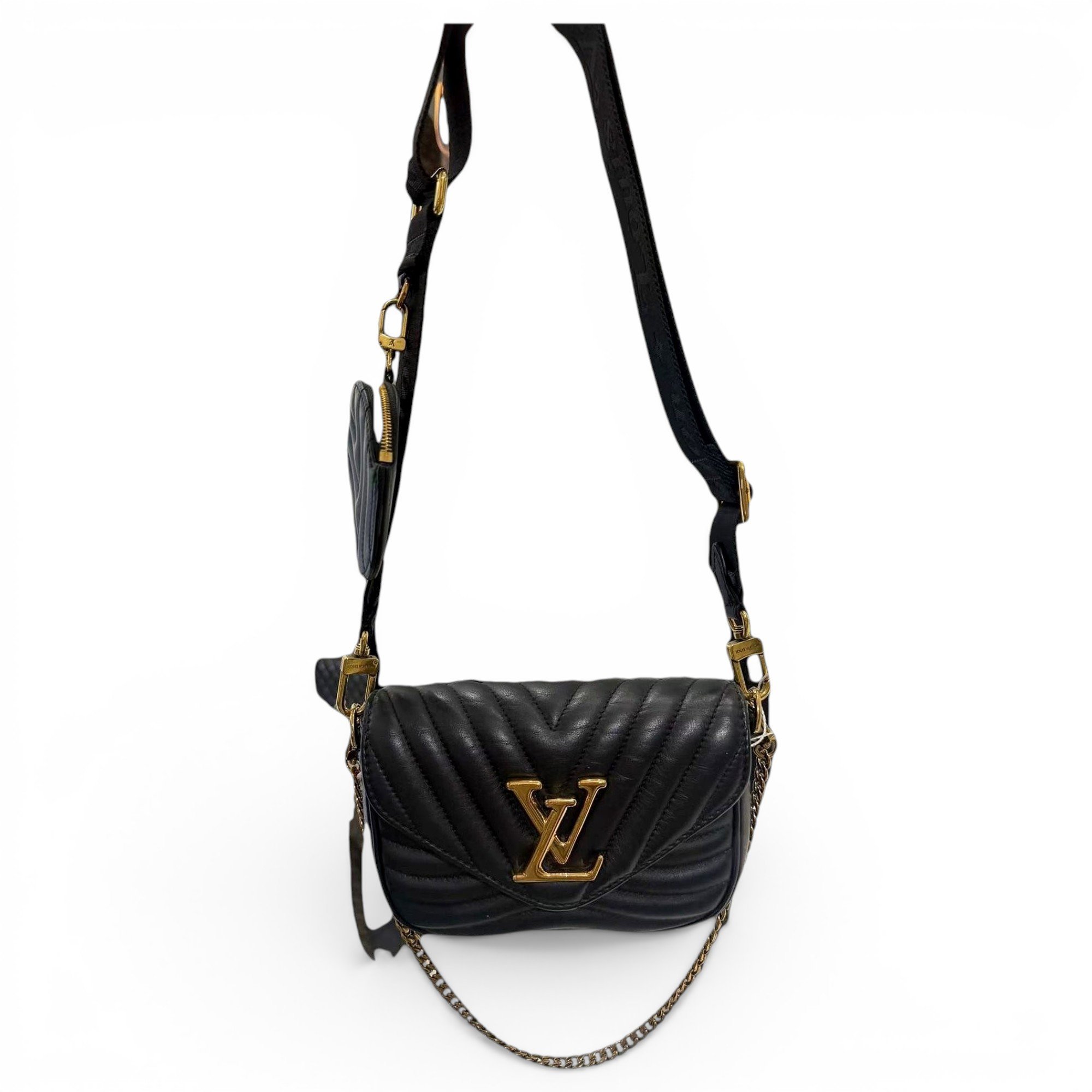 New Wave leather handbag