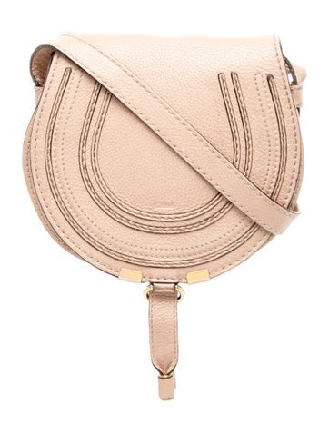 Leather Marcie Saddle Bag Small