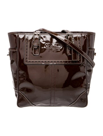 Patent Leather Shoulder Bag