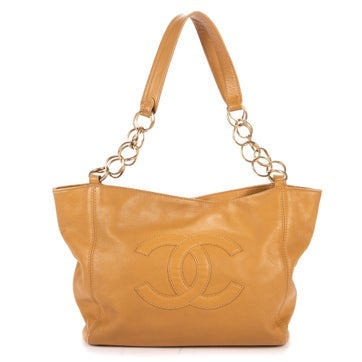 Leather CC Shopping Tote