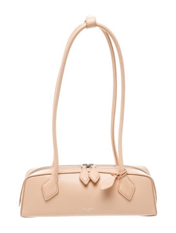 Leather Le Teckel shoulder bag Medium