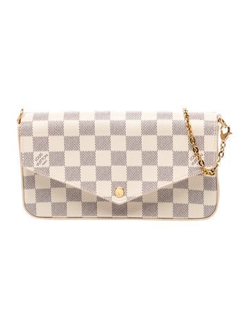Damier Azur Shoulder Bag