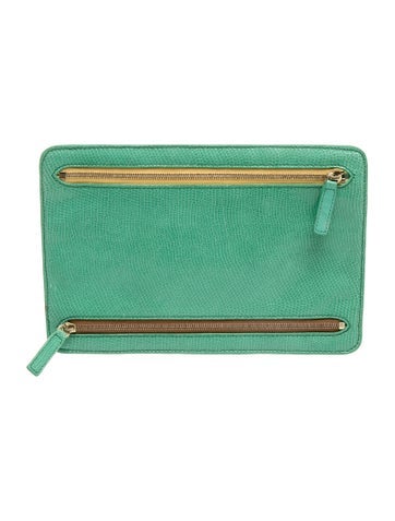 Smythson Leather Clutch