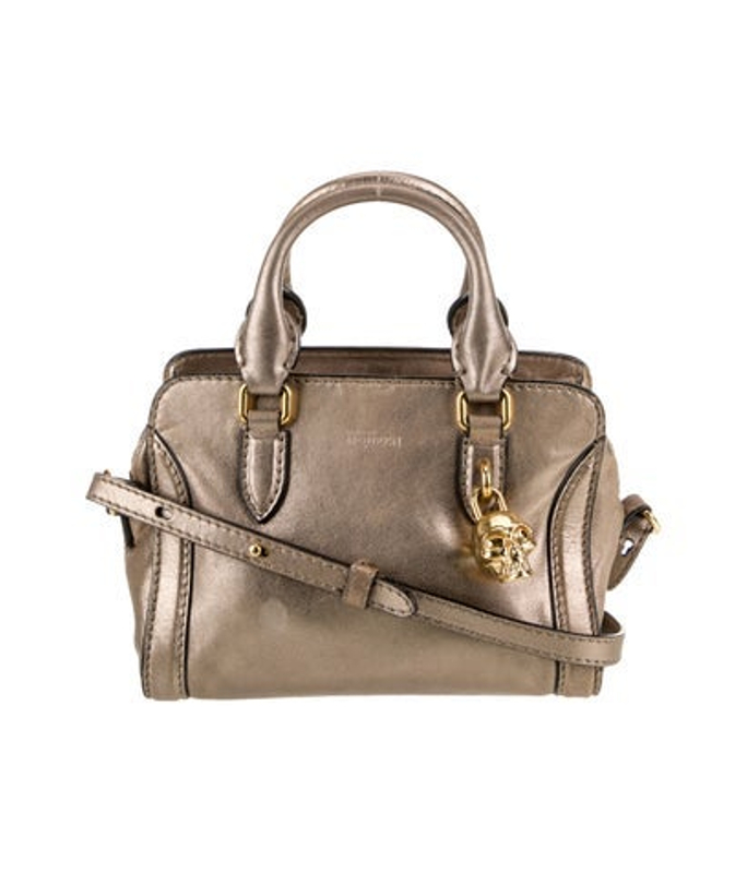 Alexander McQueen Mcqueen Leather Top Handle Bag
