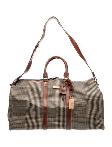 Leather Weekender Bag