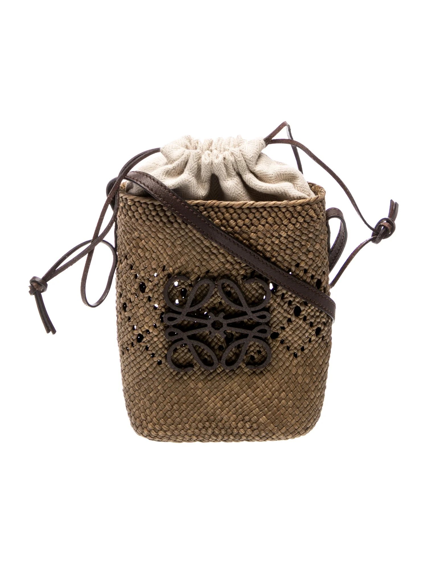Raffia Paula's Ibiza Square pocket bag 2024